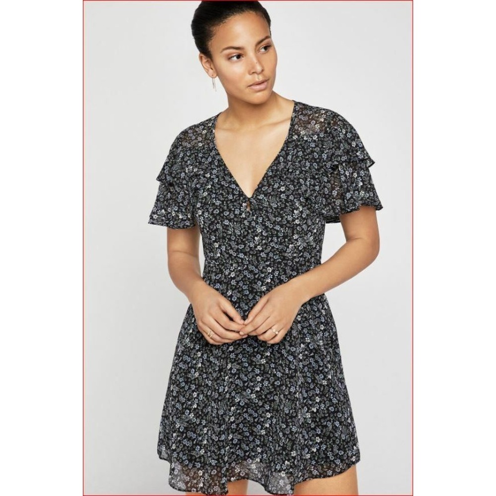 BCBGeneration women dress XCO67N30-R07 042018 black sz 2 $118